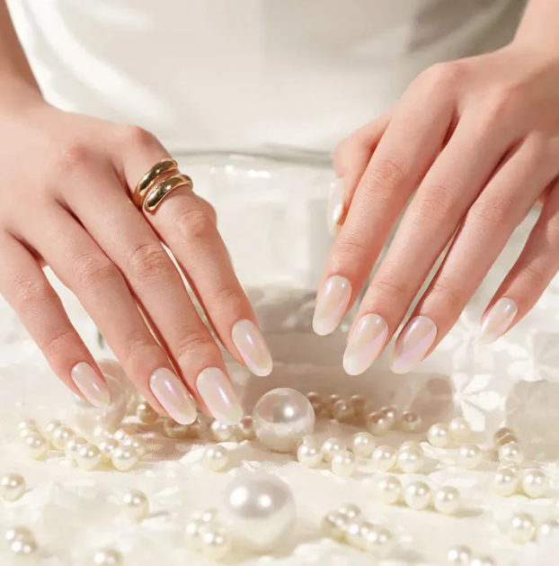 Louvia Gel Nagelstickers – Soft Nude Beige