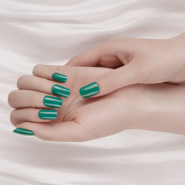 Louvia Gel Nagelstickers – Emerald Green Luxe